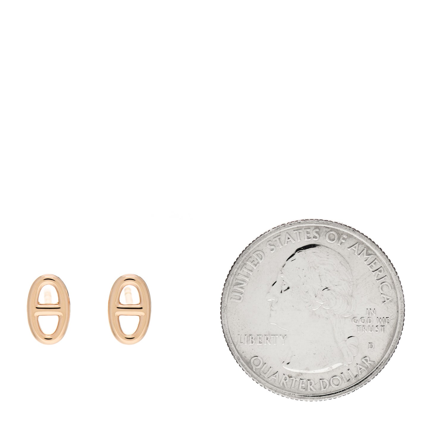 18K Rose Gold TPM Farandole Stud Earrings