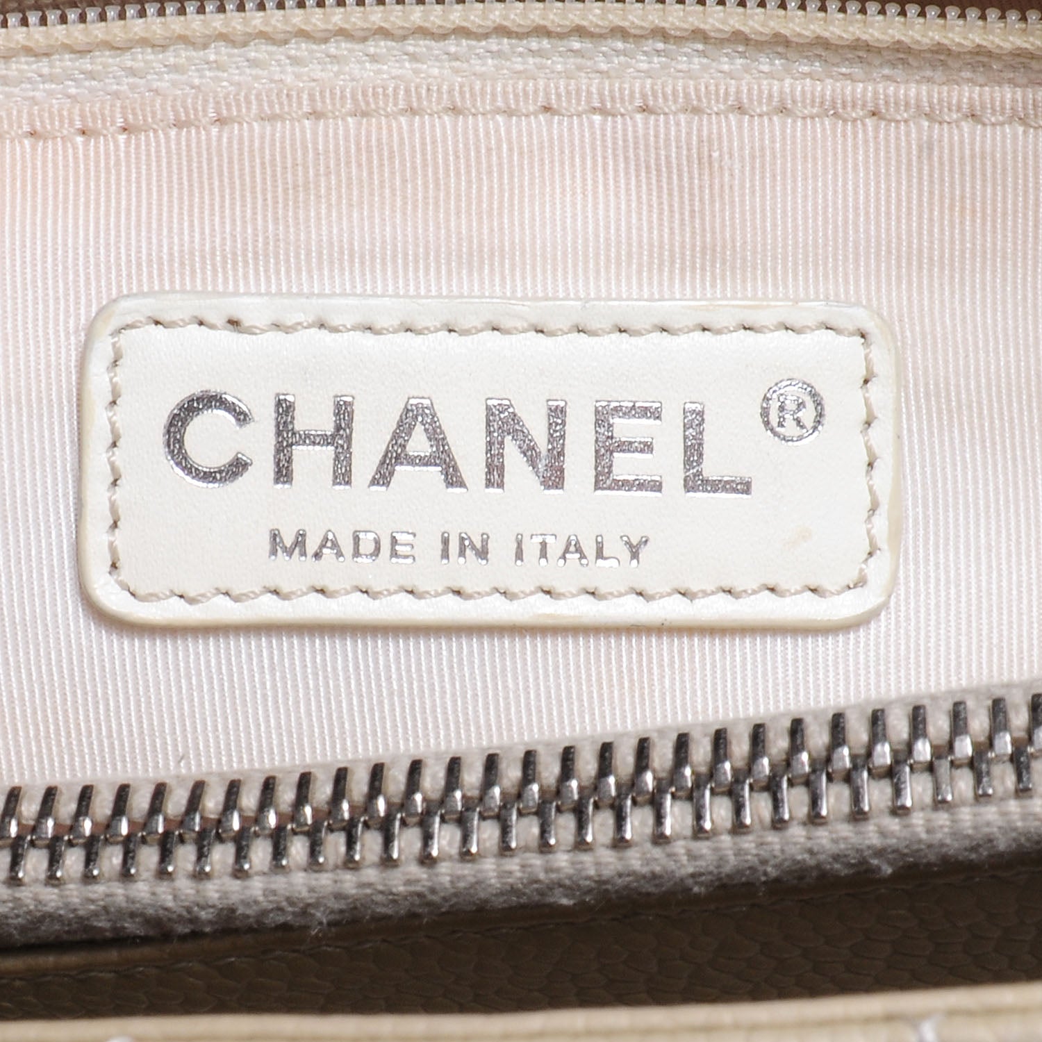 Chanel Caviar Quilted Grand Shopping Tote GST Pearl 7 of 8