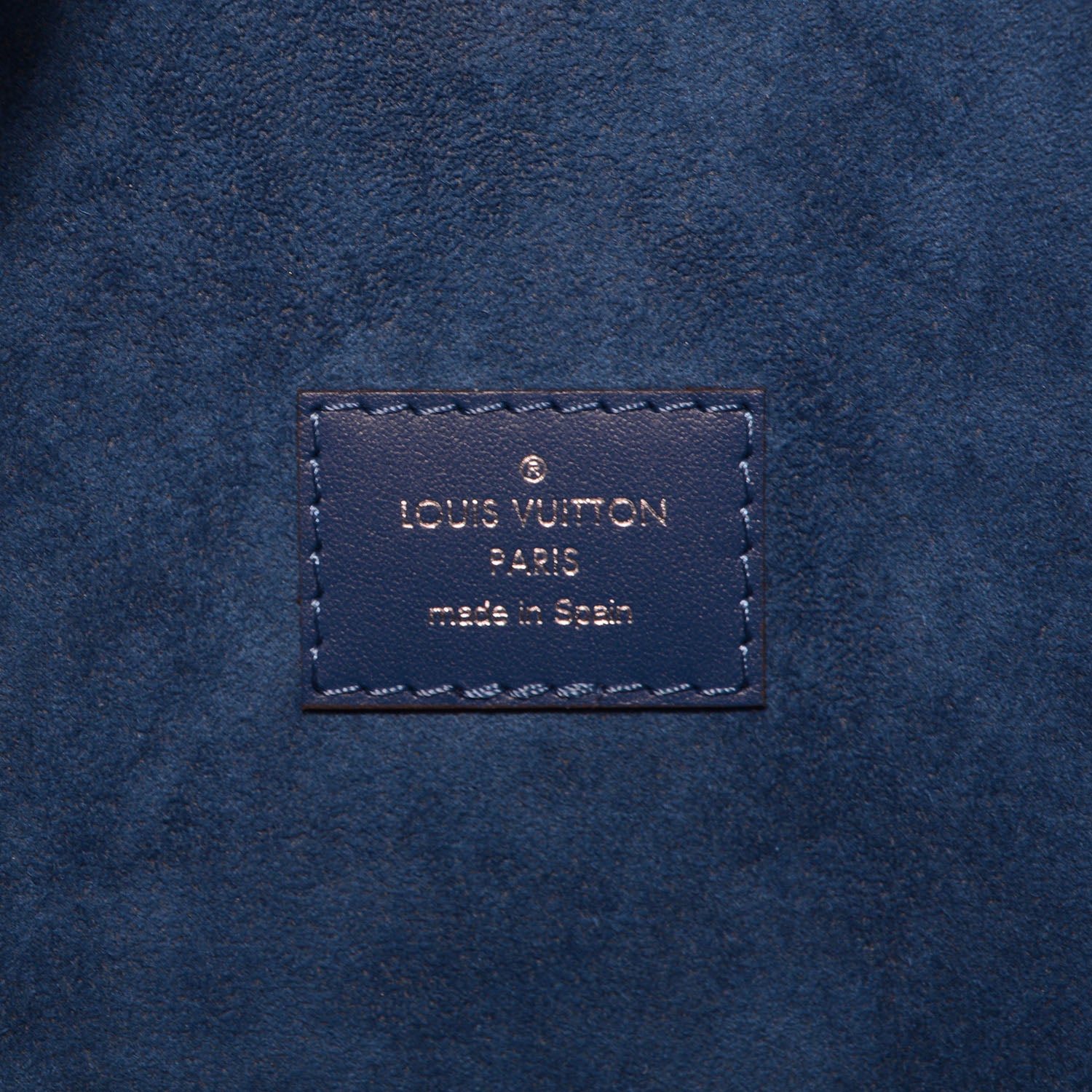 Louis Vuitton Epi Neverfull MM Saphir 7 of 8