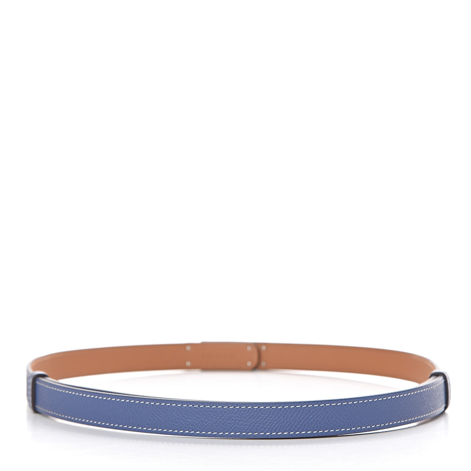 Hermes Epsom Kelly Belt Bleu Brighton 3 of 6