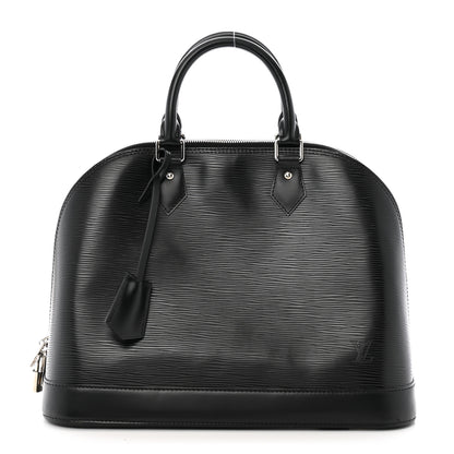 Louis Vuitton Epi Alma MM Black 1 of 13