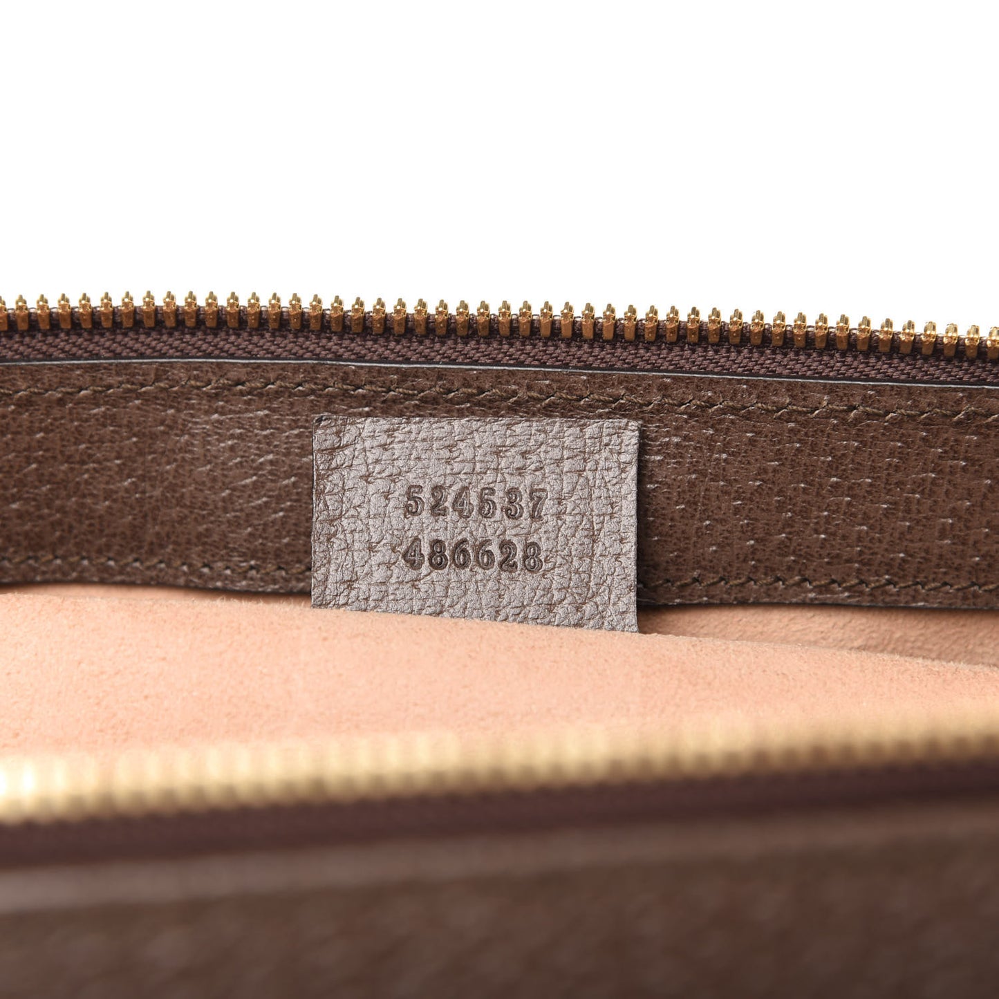 GG Supreme Monogram Web Medium Ophidia Tote Bag Brown