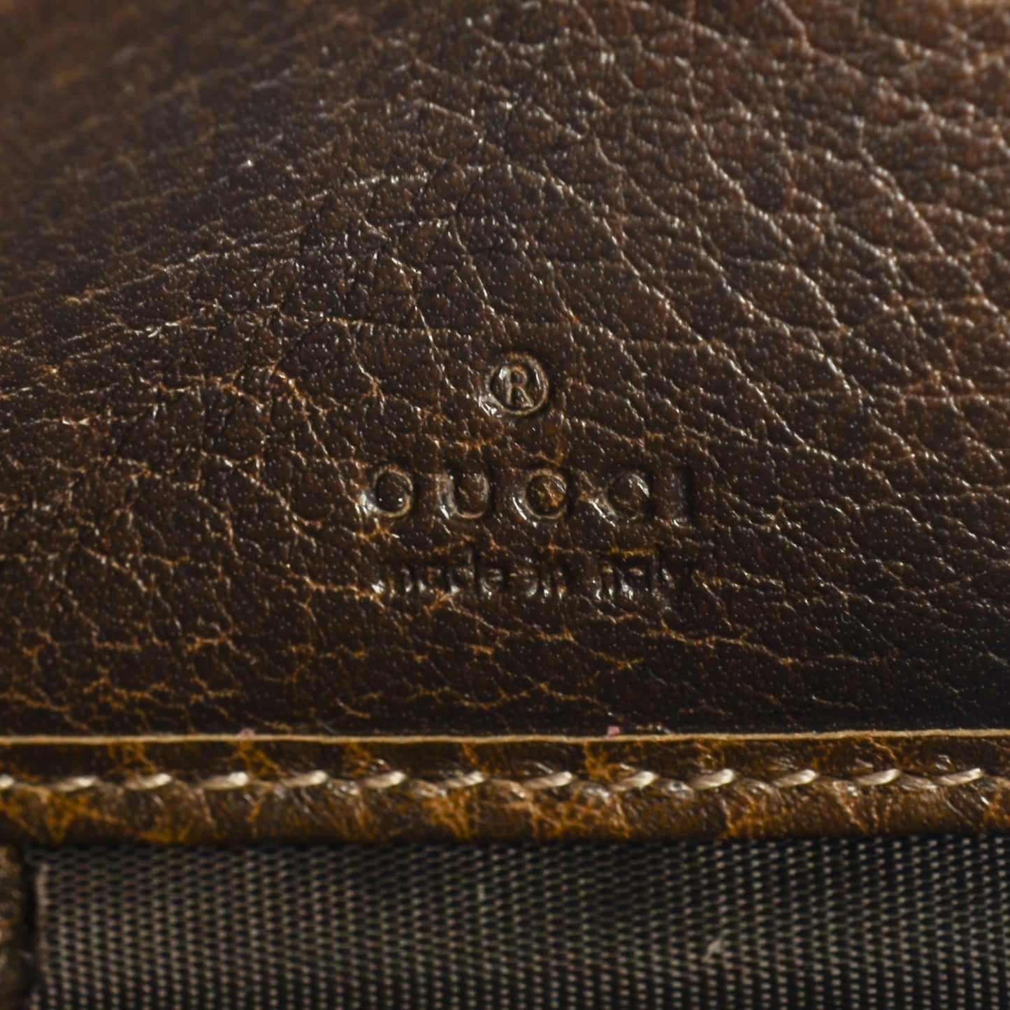 Monogram Calfskin Bamboo Tassel Zip Around Wallet Beige Ebony Chocolate