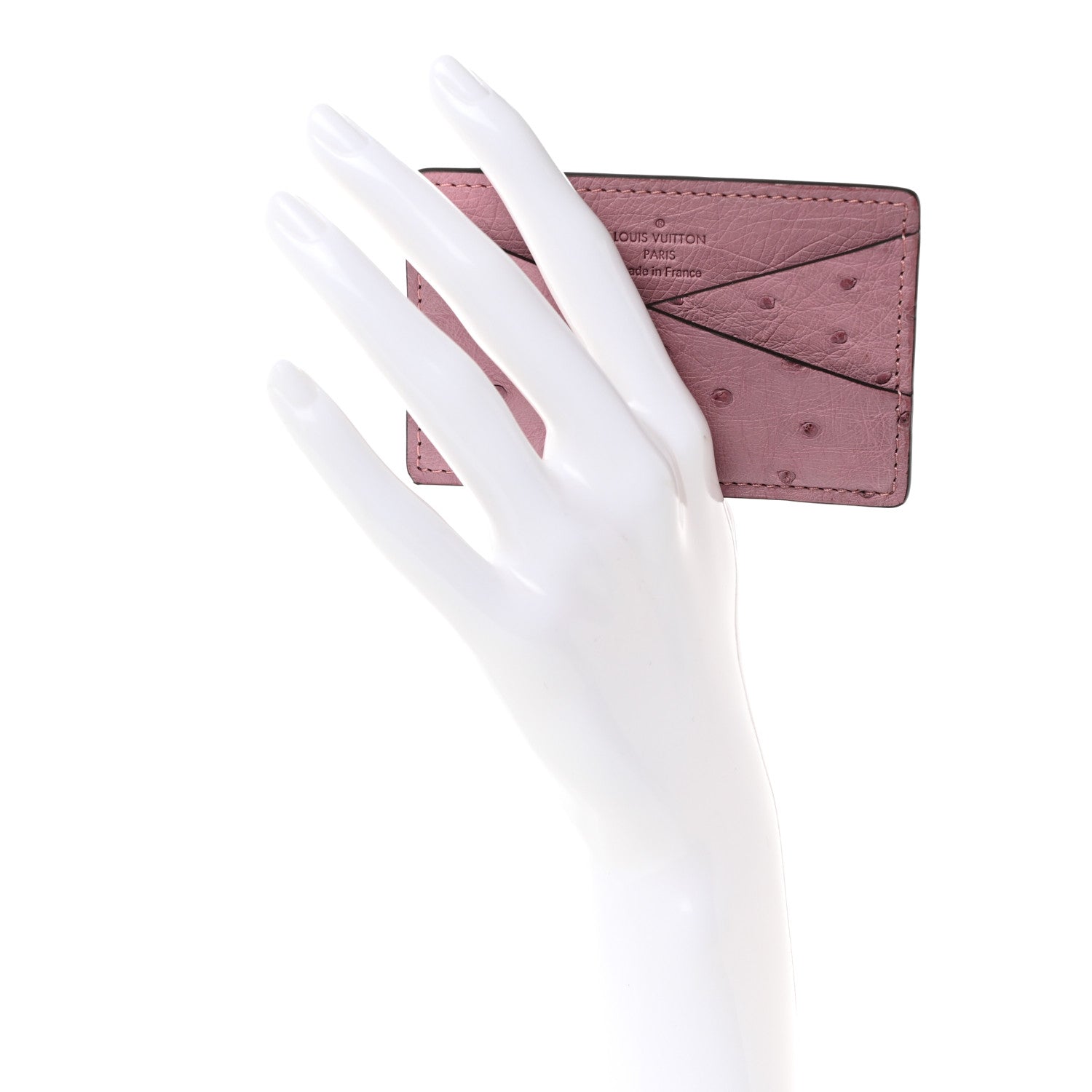 Louis Vuitton Ostrich Card Holder 2 of 7