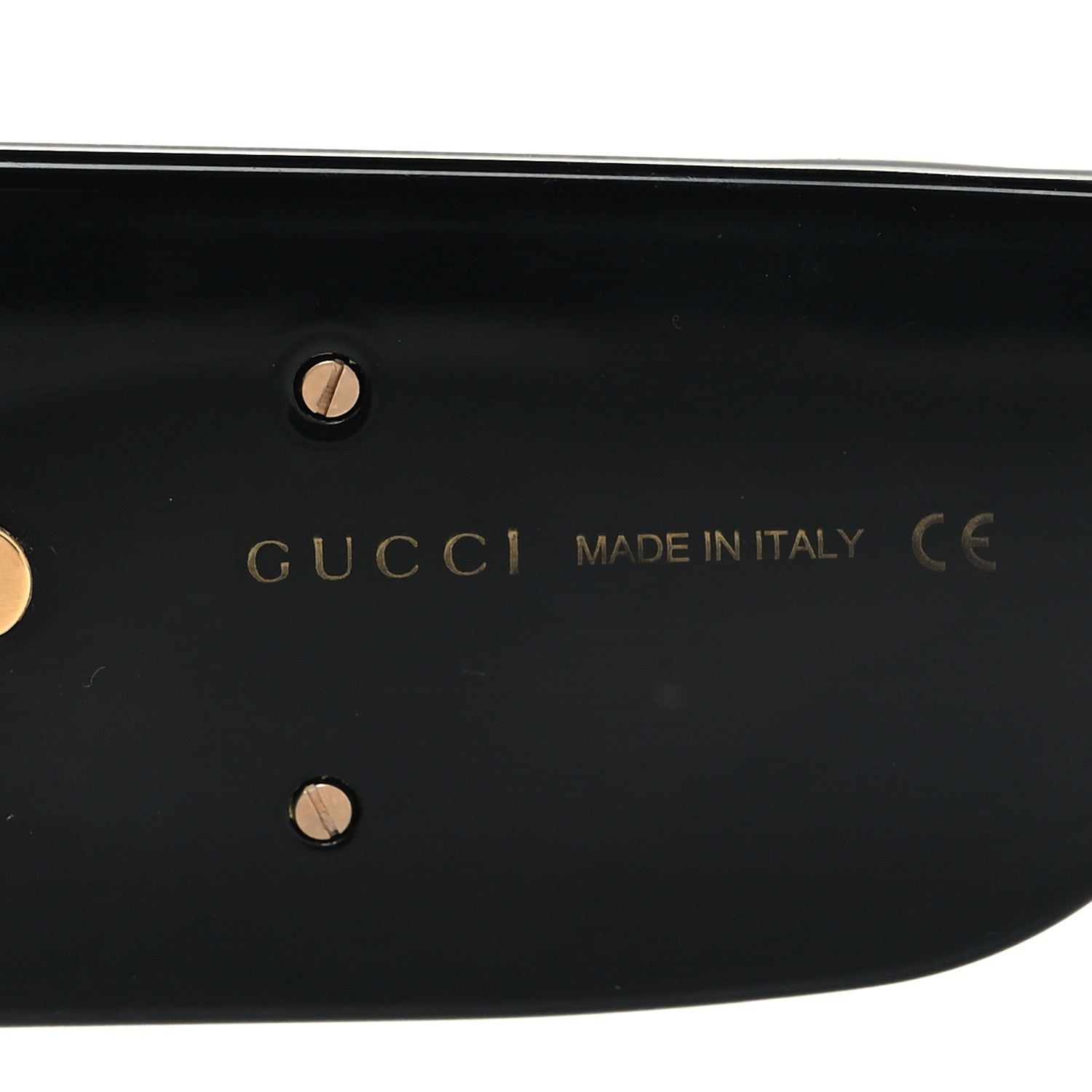 Gucci Acetate Rectangular Sunglasses GG0811S Black 5 of 9