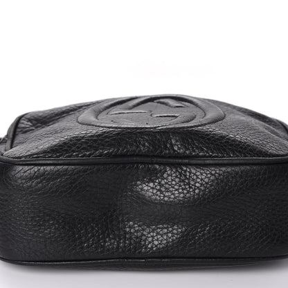 Gucci Pebbled Calfskin Mini Soho Disco Bag Black 11 of 12