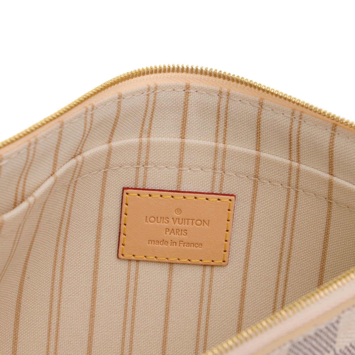 Louis Vuitton Damier Azur Neverfull MM GM Pochette 6 of 7