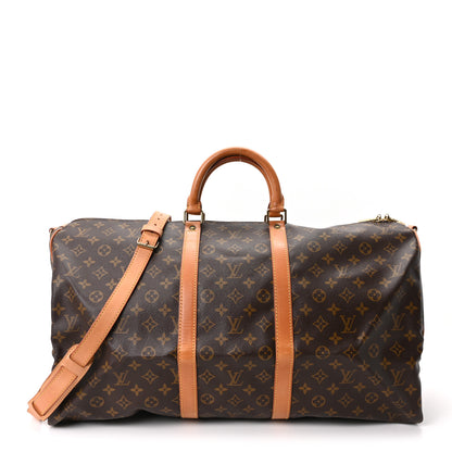 Louis Vuitton Monogram Keepall Bandouliere 55 1 of 9