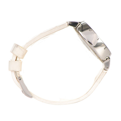 Louis Vuitton Stainless Steel Rubber Mother of Pearl 34mm Tambour Lovely Cup Quartz Watch 6 of 10