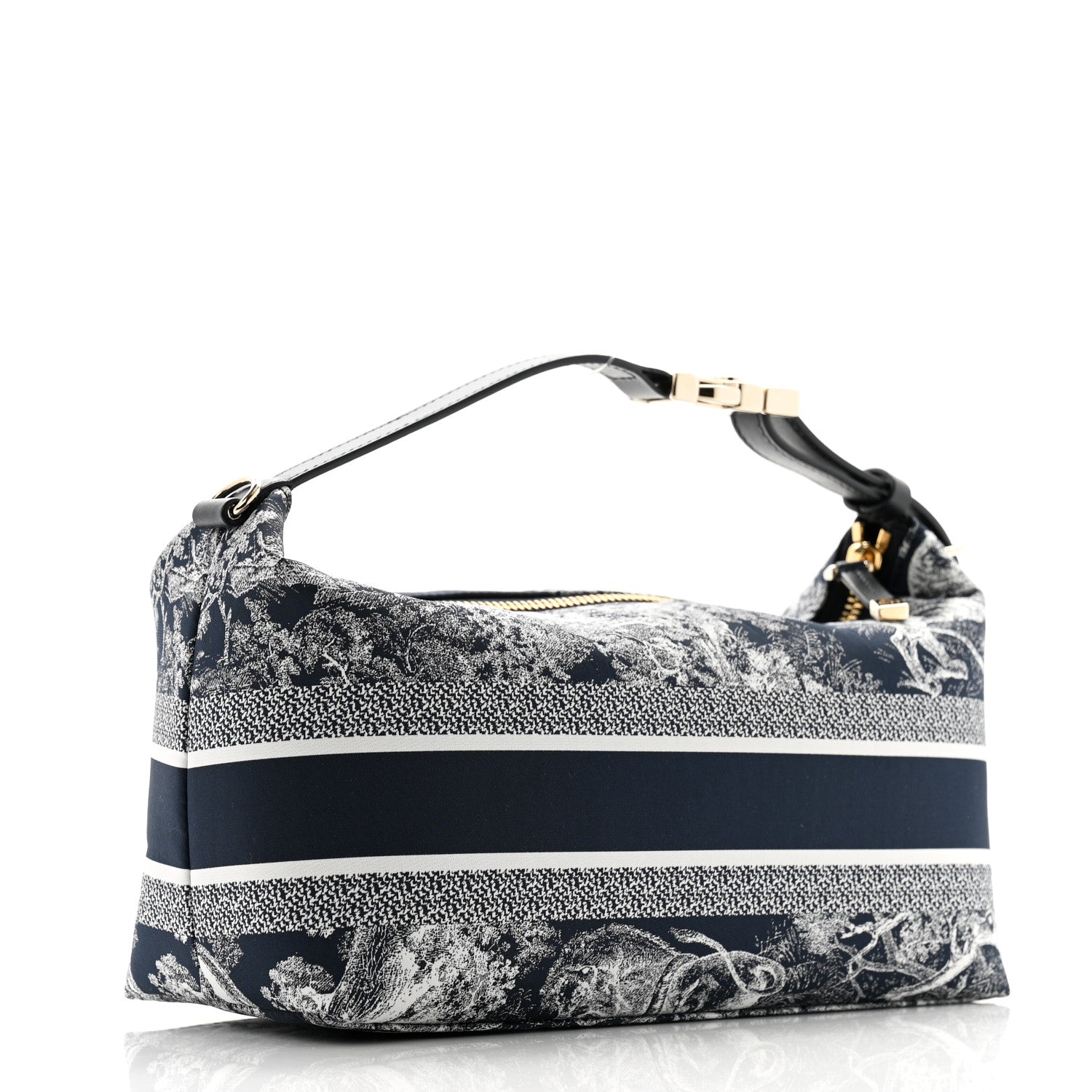 Christian Dior Technical Fabric Toile De Jouy DiorTravel Nomad Pouch Blue 3 of 8