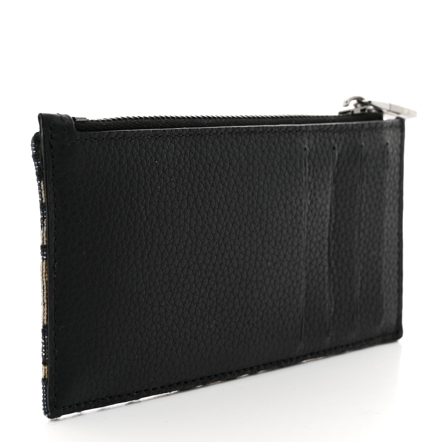 Christian Dior Oblique Dior Pouch Wallet Black 3 of 7