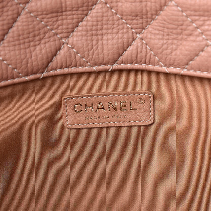 Chanel Calfskin Quilted XXL Travel Flap Bag Camel 6 of 10