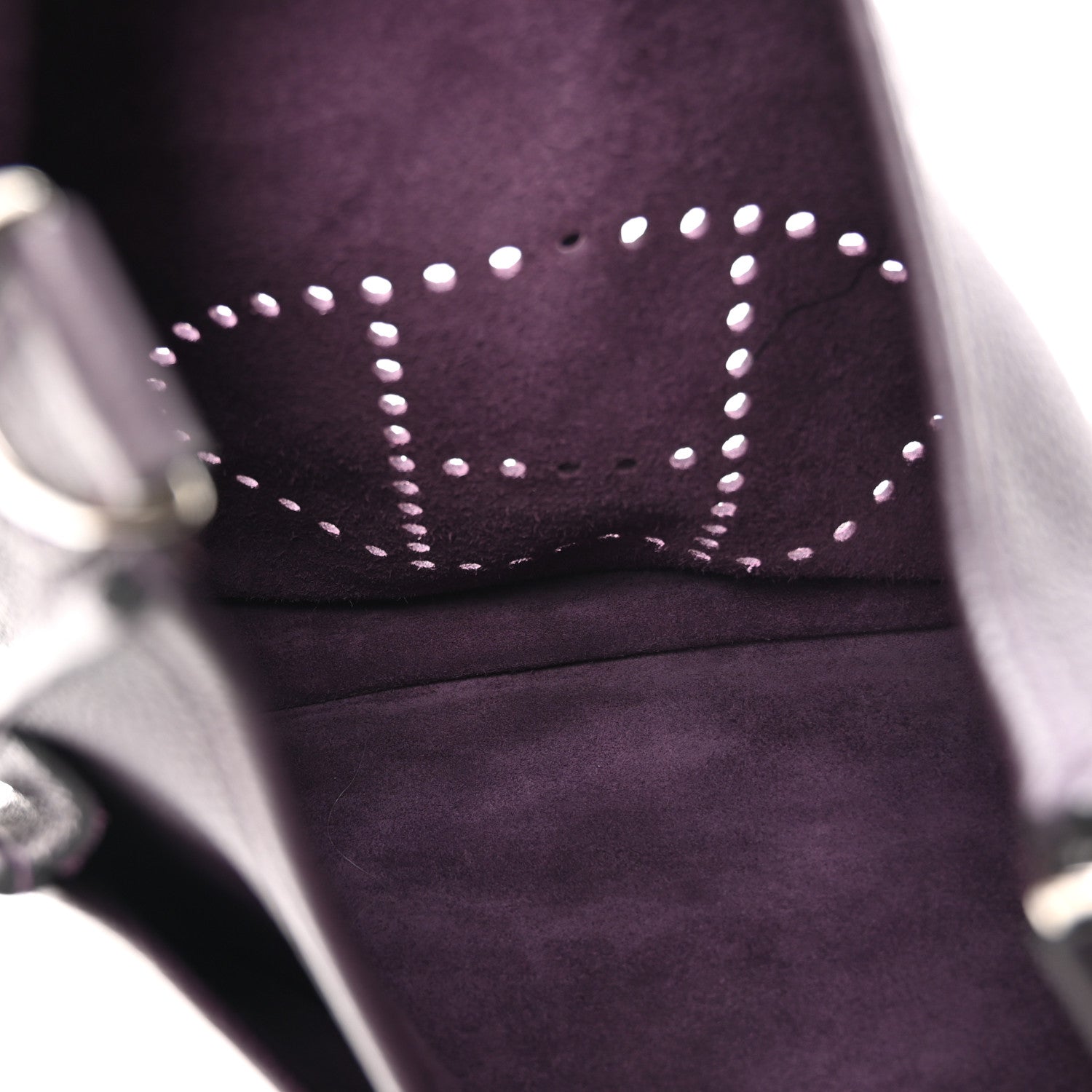 Hermes Taurillon Clemence Evelyne III TGM Prune 5 of 10