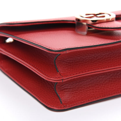 Gucci Dollar Calfskin Small Interlocking G Shoulder Bag Red 7 of 8