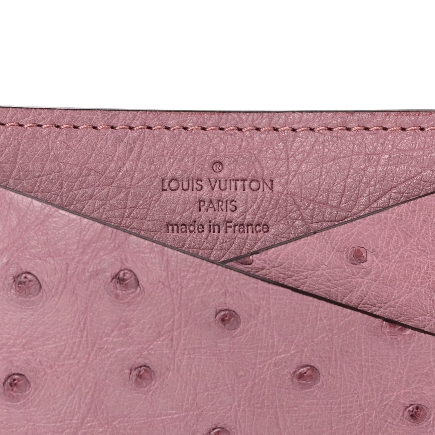 Louis Vuitton Ostrich Card Holder 6 of 7