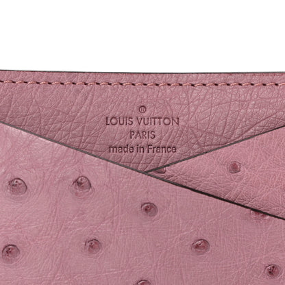 Louis Vuitton Ostrich Card Holder 6 of 7