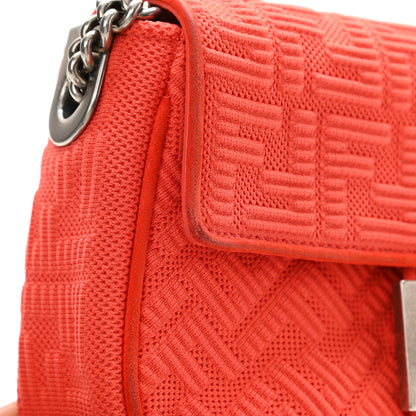 Fendi Technical Fabric FF Midi Chain Baguette Tulipano 11 of 16