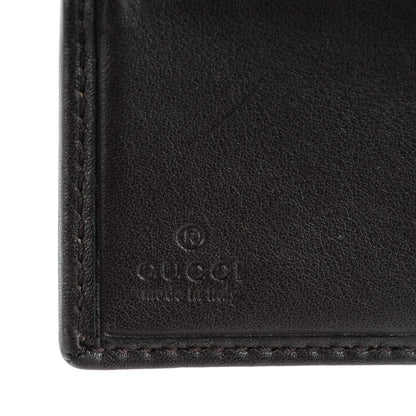 Gucci Monogram Margaux Calfskin Sukey French Flap Wallet Beige Ebony Cocoa 6 of 7