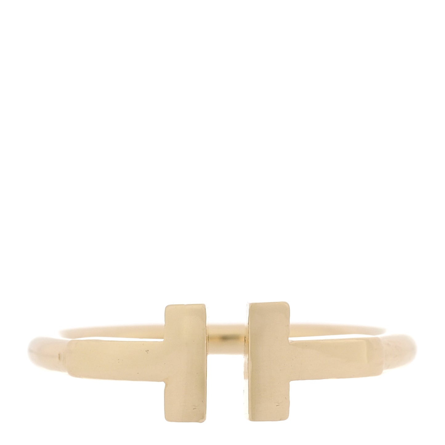 18K Yellow Gold T Wire Ring 47 4