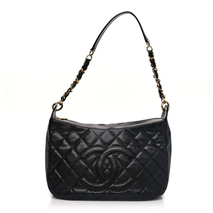 Chanel Caviar Quilted Timeless CC Shoulder Bag Black 1 of 11
