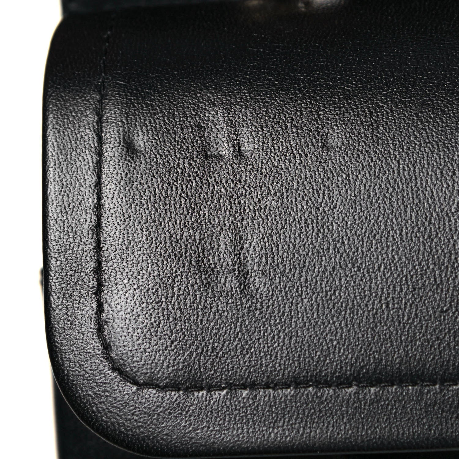 Chanel Lambskin Quilted Medium Double Flap Black 15 of 16