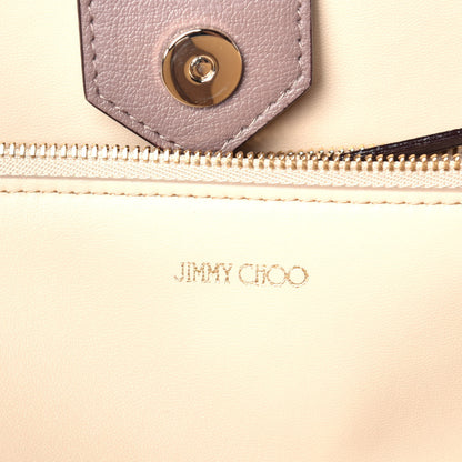 Jimmy Choo Grainy Calfskin JC Tote Light Taupe 6 of 8