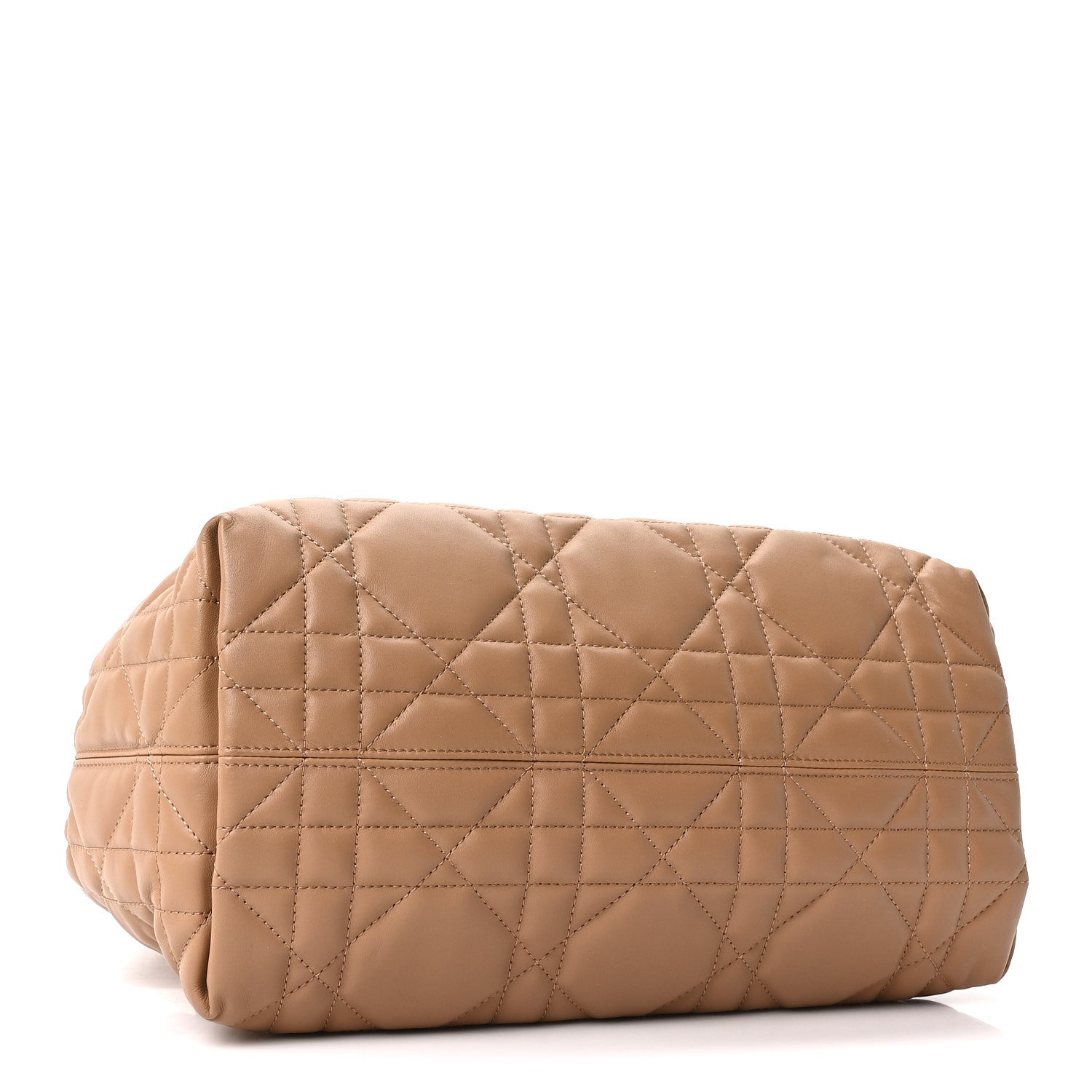 Christian Dior Calfskin Macrocannage Medium Toujour Powder Tan 5 of 11