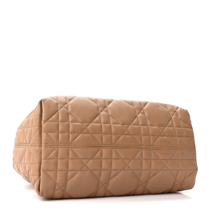 Christian Dior Calfskin Macrocannage Medium Toujour Powder Tan 5 of 11