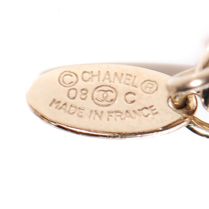 Chanel Pearl CC Long Necklace Gold 3 of 4
