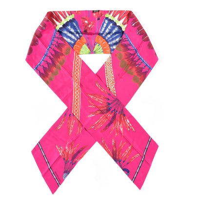 Hermes Silk Brazil Maxi Twilly Fuchsia 1 of 3