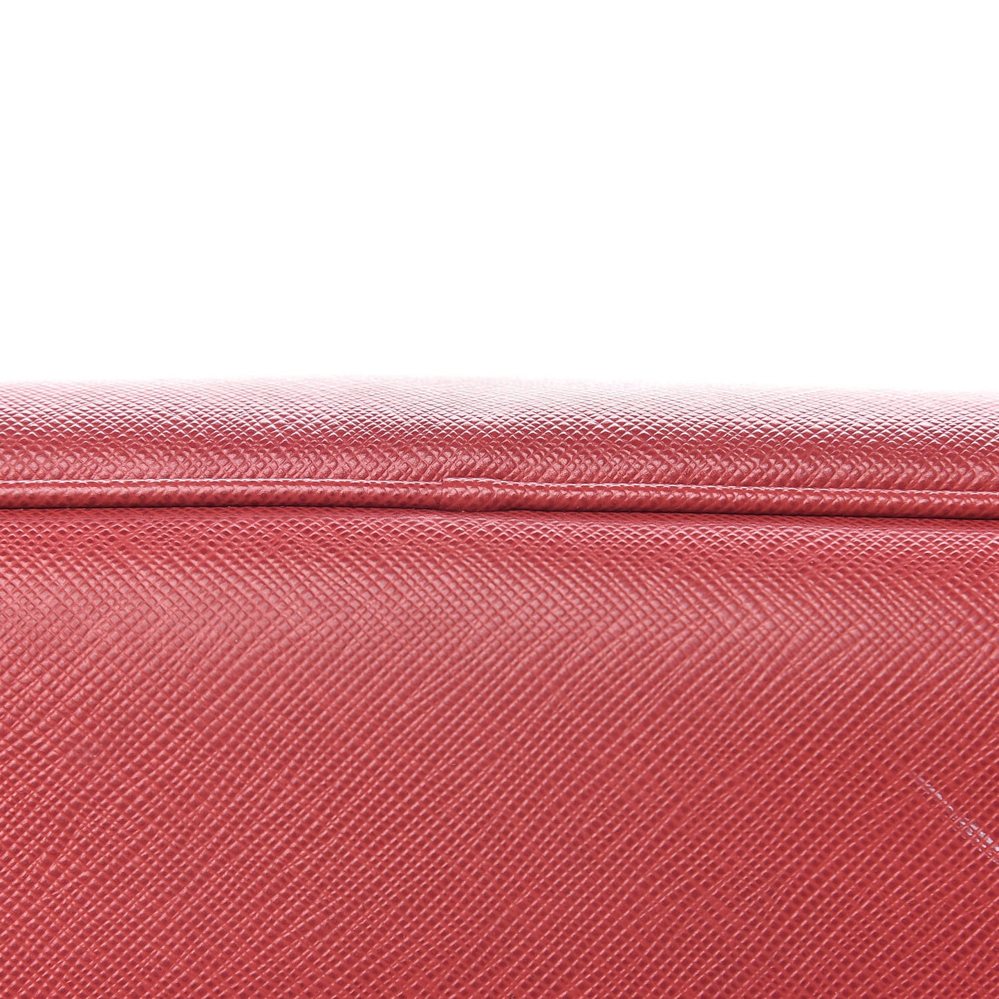 Saffiano Large Galleria Double Zip Tote Fuoco