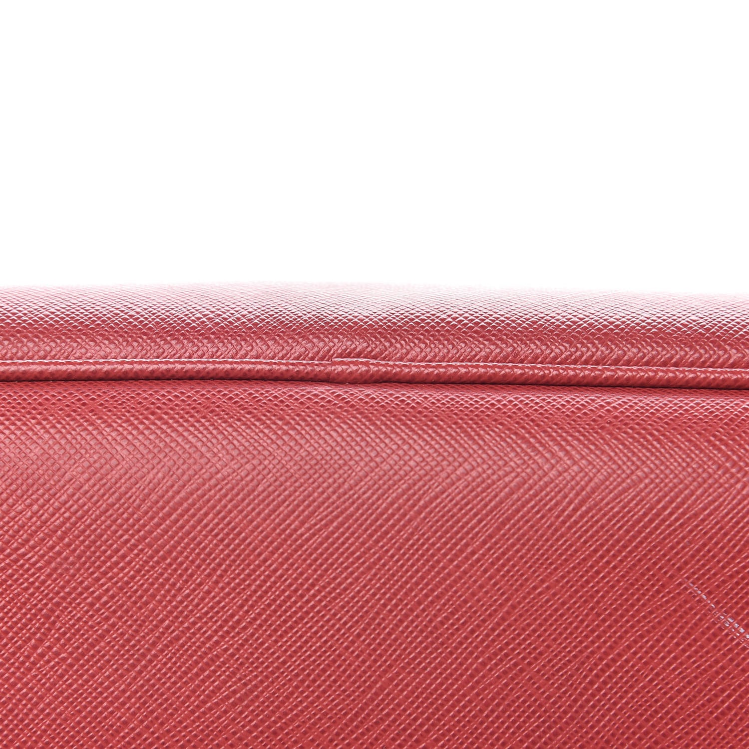 Prada Saffiano Large Galleria Double Zip Tote Fuoco 12 of 19