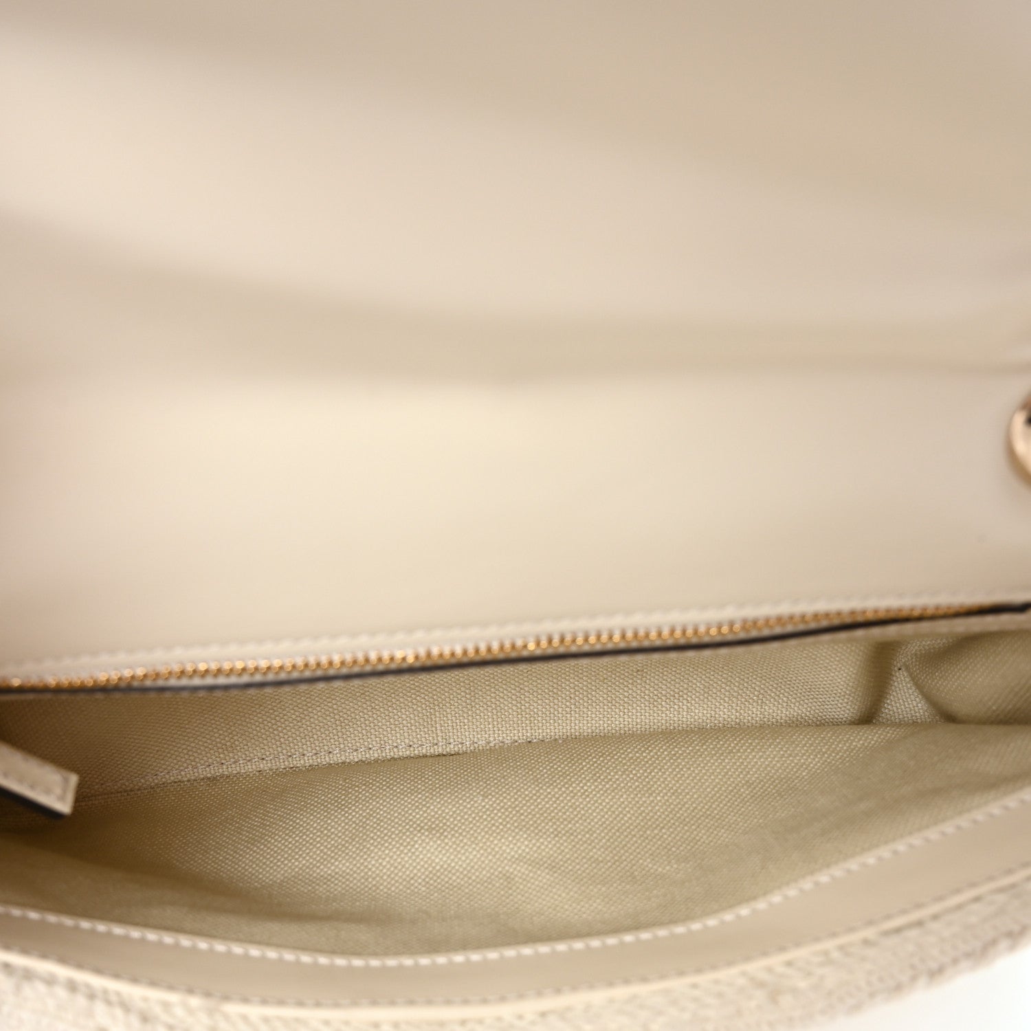 Gucci Knitted Wool Crystal Small GG Marmont Shoulder Bag Ivory 5 of 10