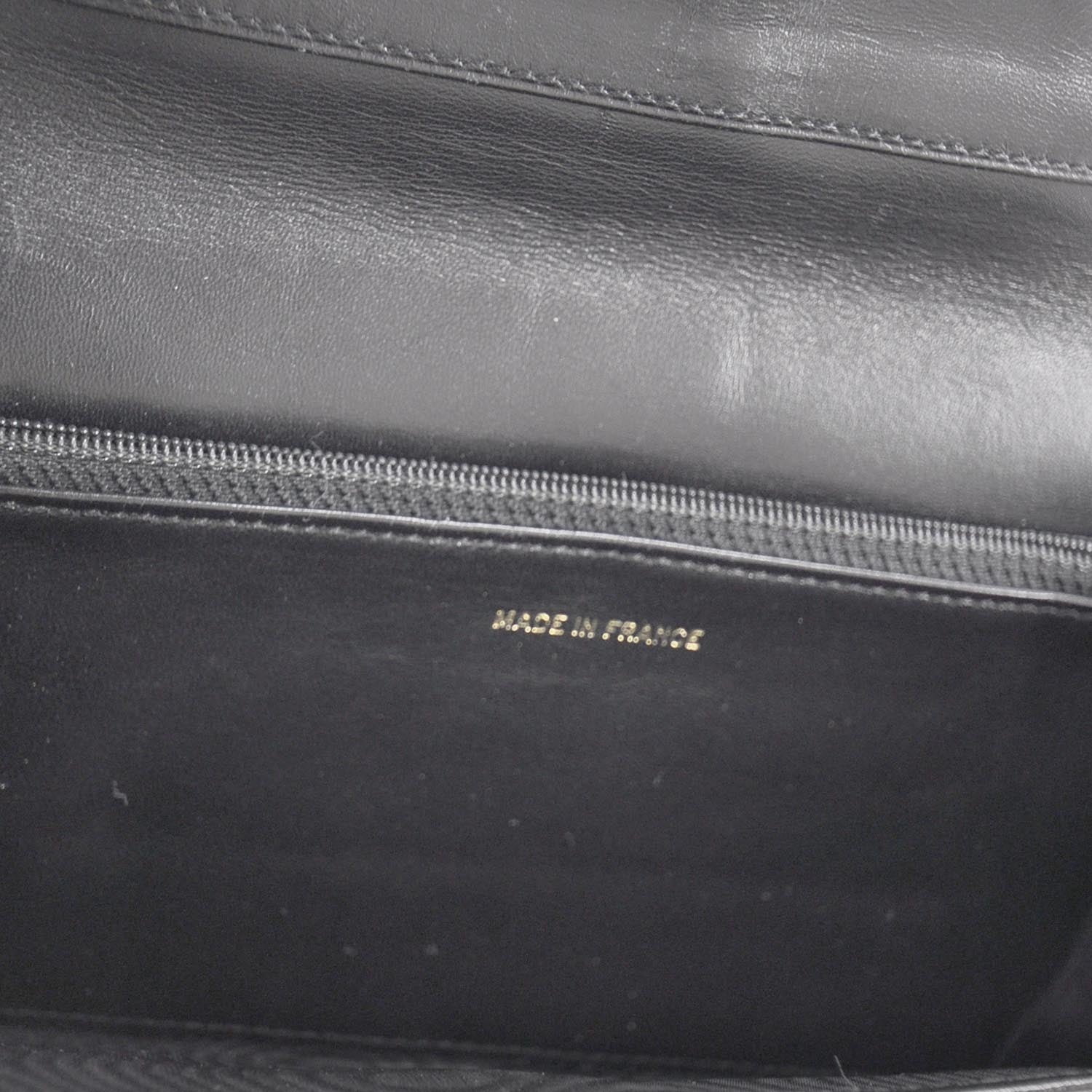 Chanel Leather Chocolate Bar Quilted Long Wallet Black 5 of 8