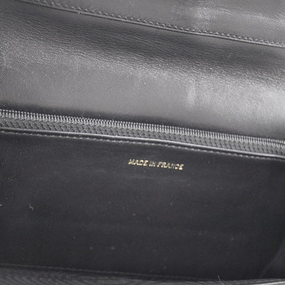 Chanel Leather Chocolate Bar Quilted Long Wallet Black 5 of 8