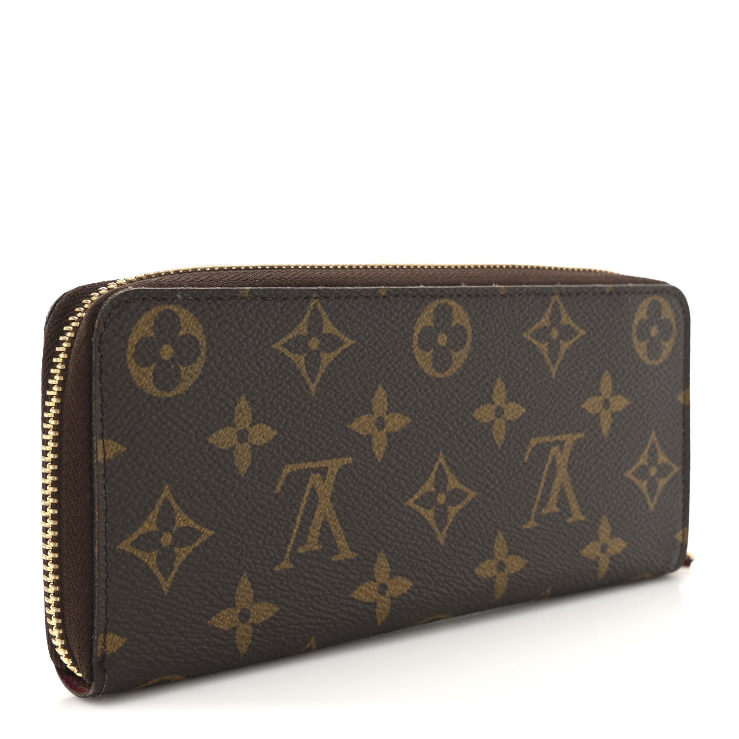 Louis Vuitton Monogram Clemence Wallet Fuchsia 3 of 11
