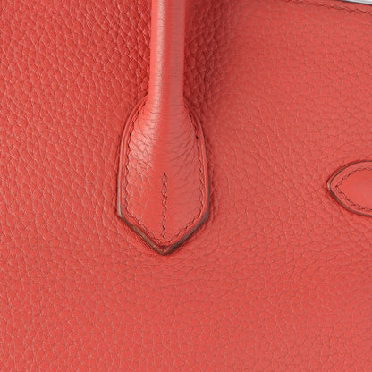 Hermes Taurillon Clemence Birkin 35 Bougainvillea 28 of 31