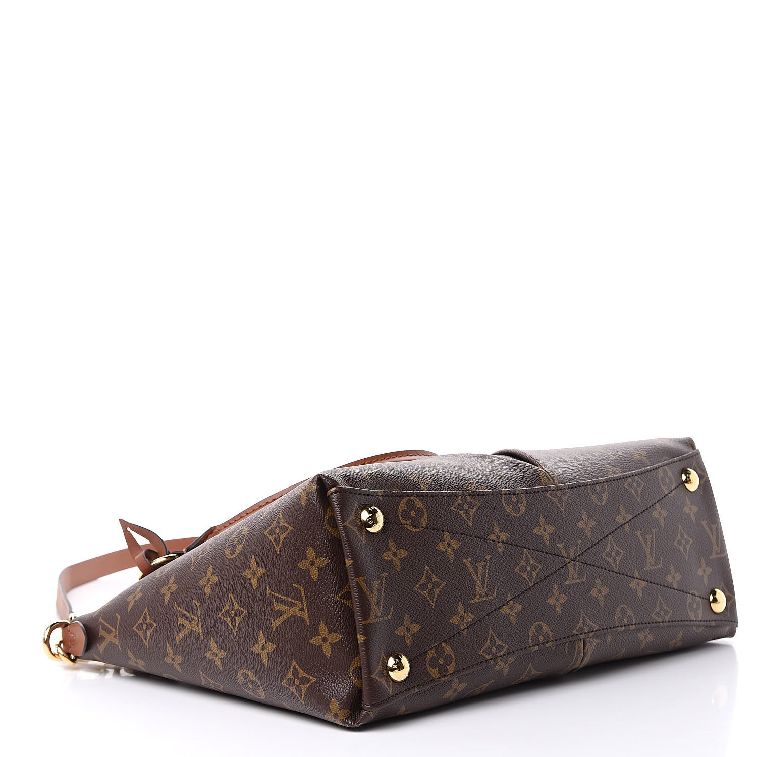 Louis Vuitton Monogram V Tote MM Black 4 of 10