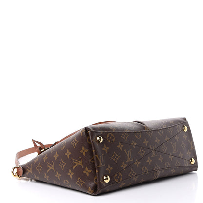 Louis Vuitton Monogram V Tote MM Black 4 of 10