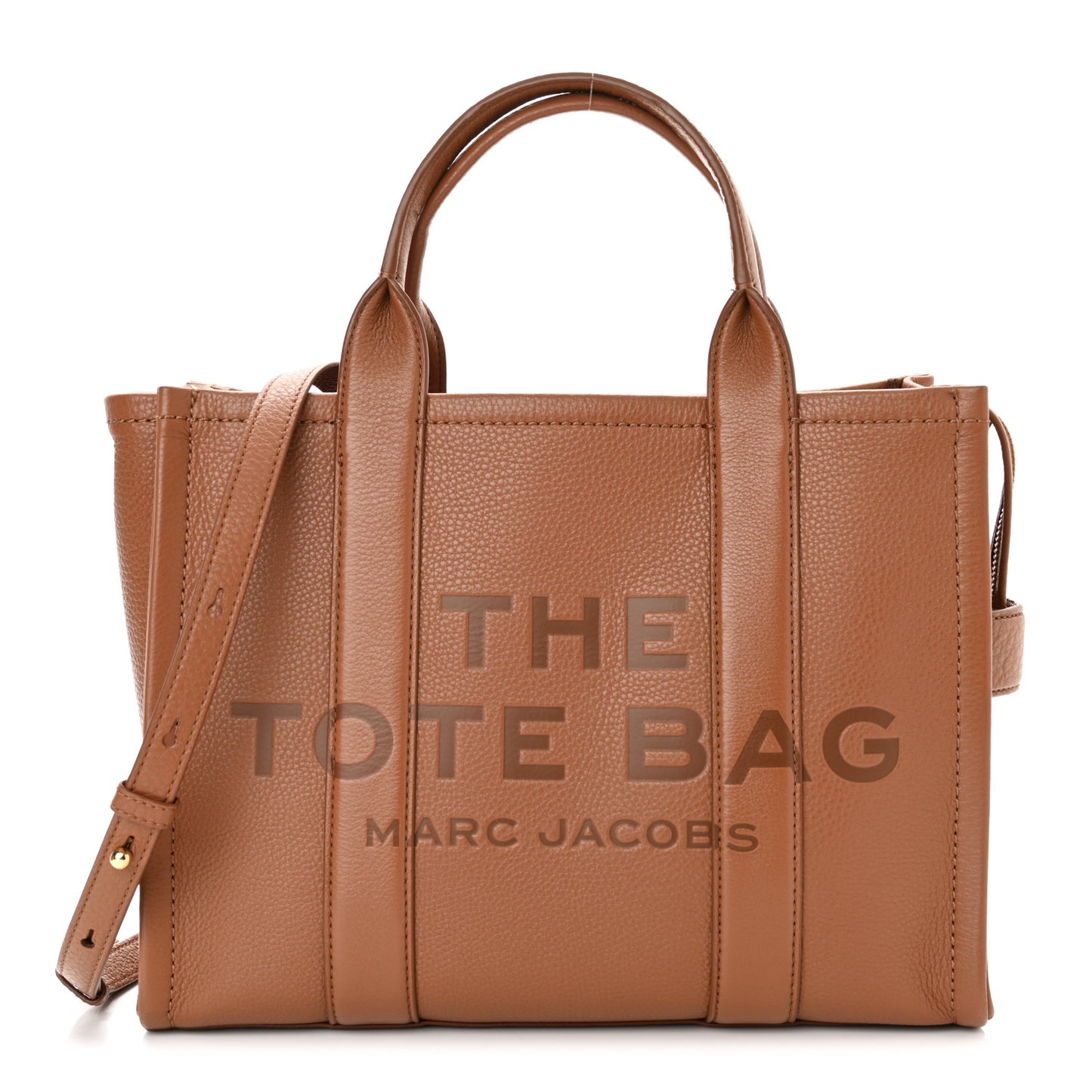 Grained Calfskin Medium The Tote Bag Argan Oil