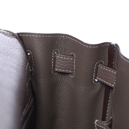 Hermes Togo Kelly Retourne 32 Etoupe 20 of 35