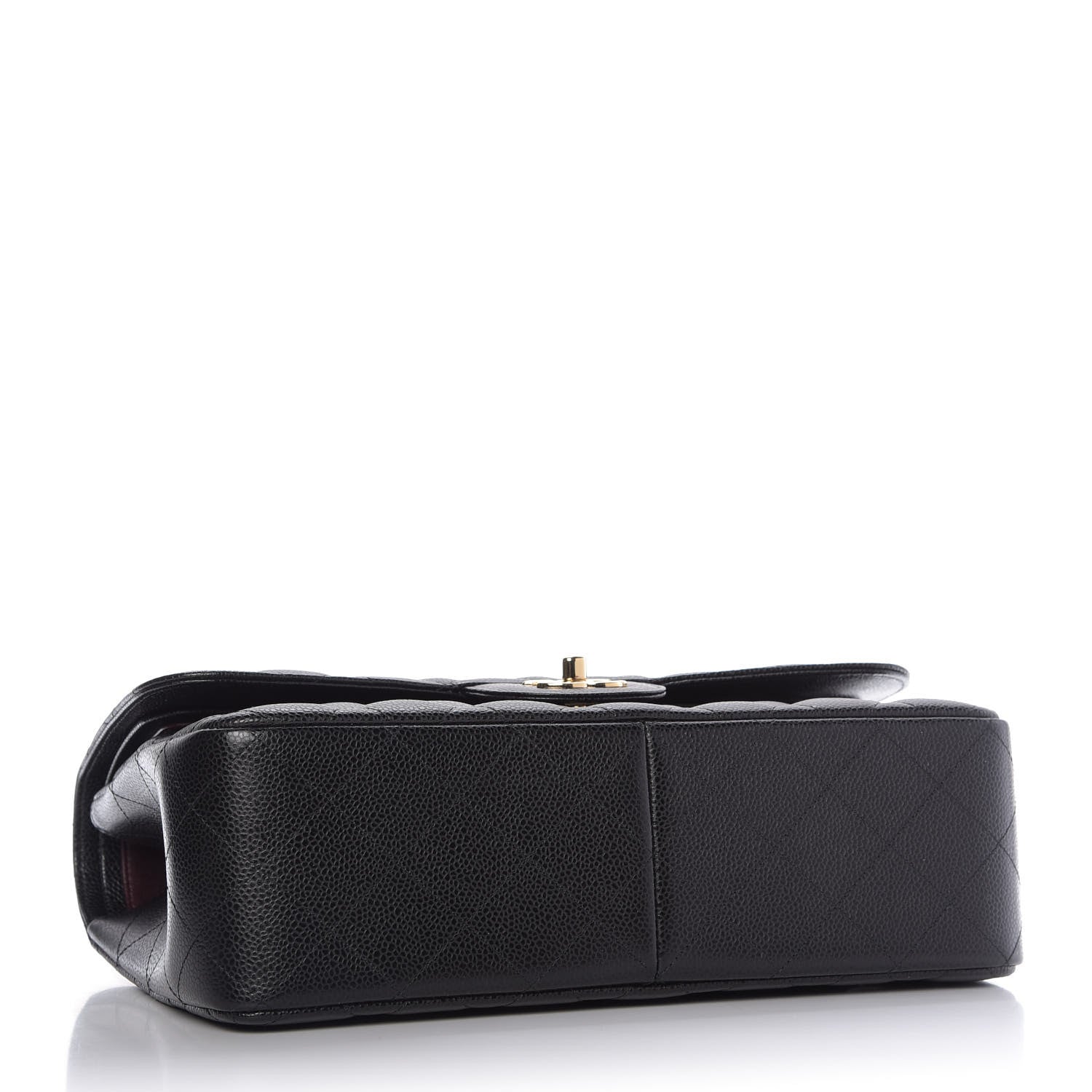 Chanel Caviar Quilted Jumbo Double Flap Black 5 of 11