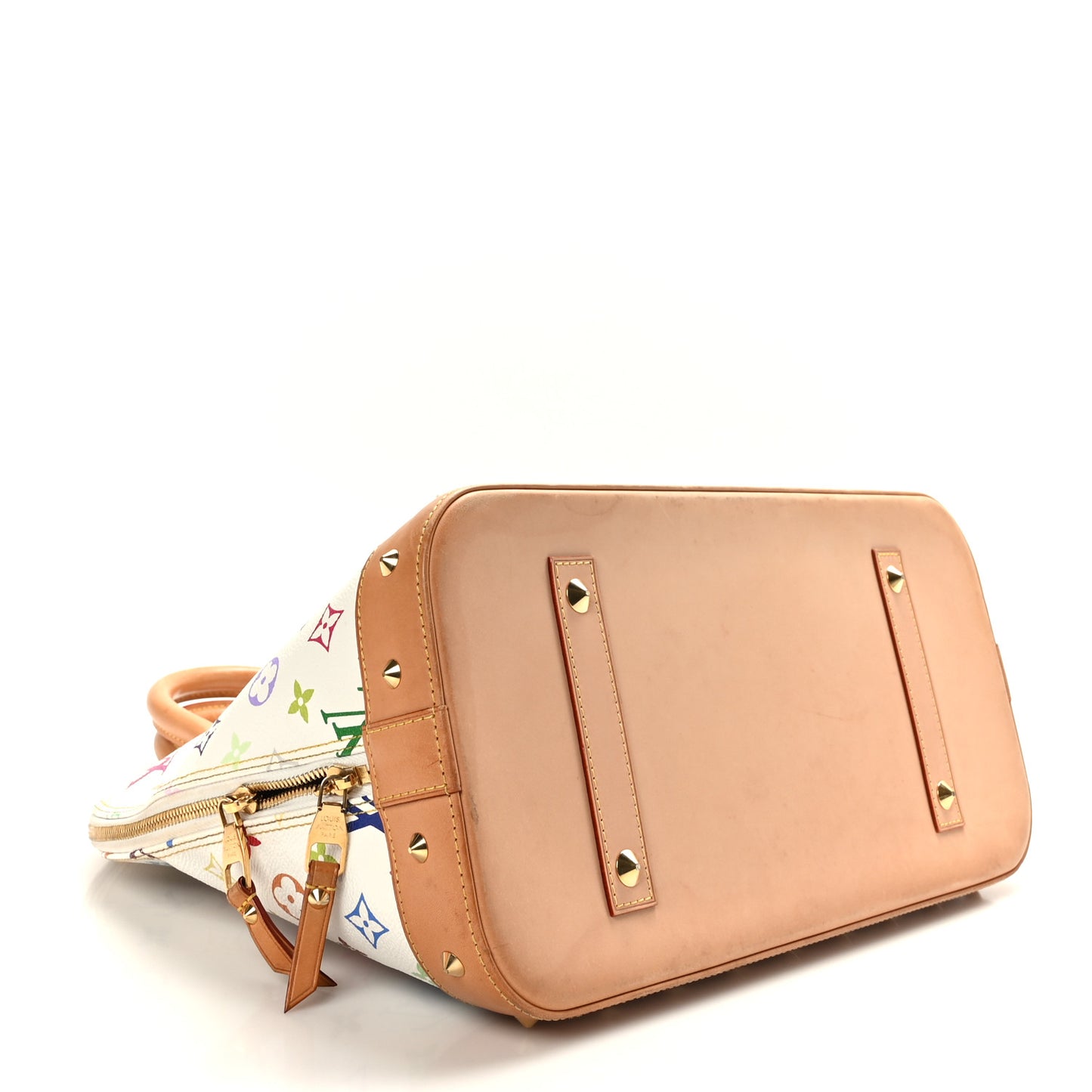 Monogram Multicolor Alma GM White