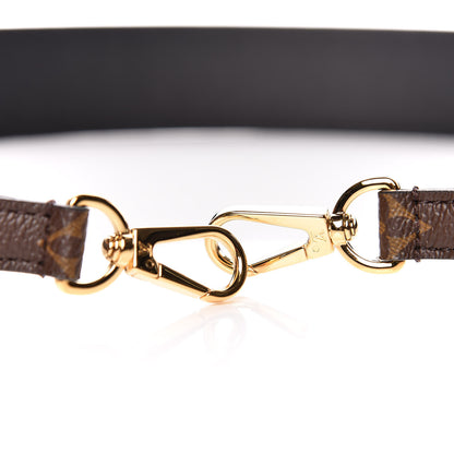 Louis Vuitton Monogram Bandouliere Shoulder Strap Black 3 of 6