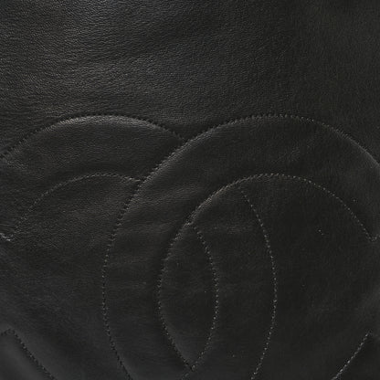 Chanel Lambskin CC Shoulder Bag Black 8 of 10