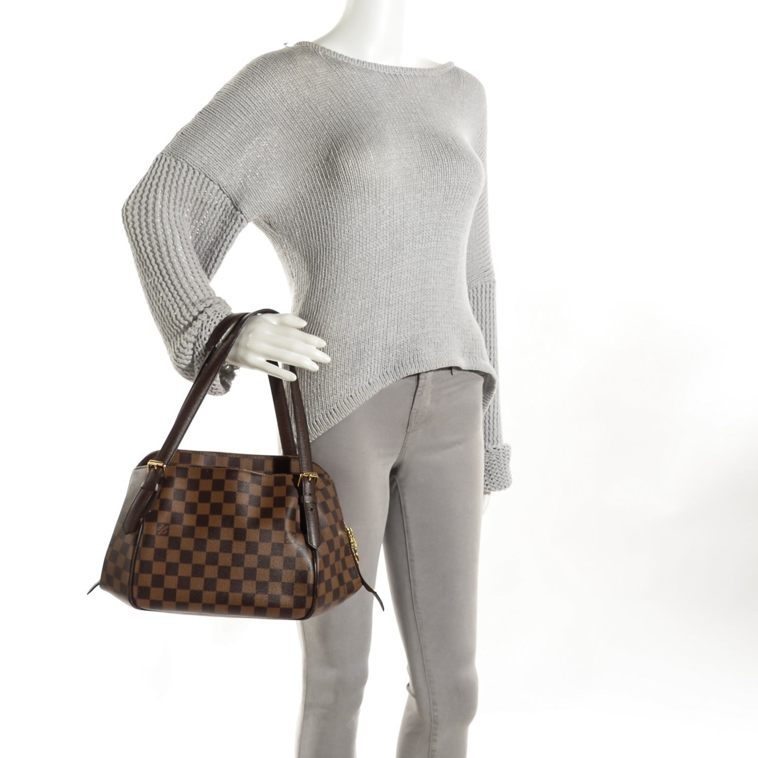Louis Vuitton Damier Ebene Belem MM 2 of 7
