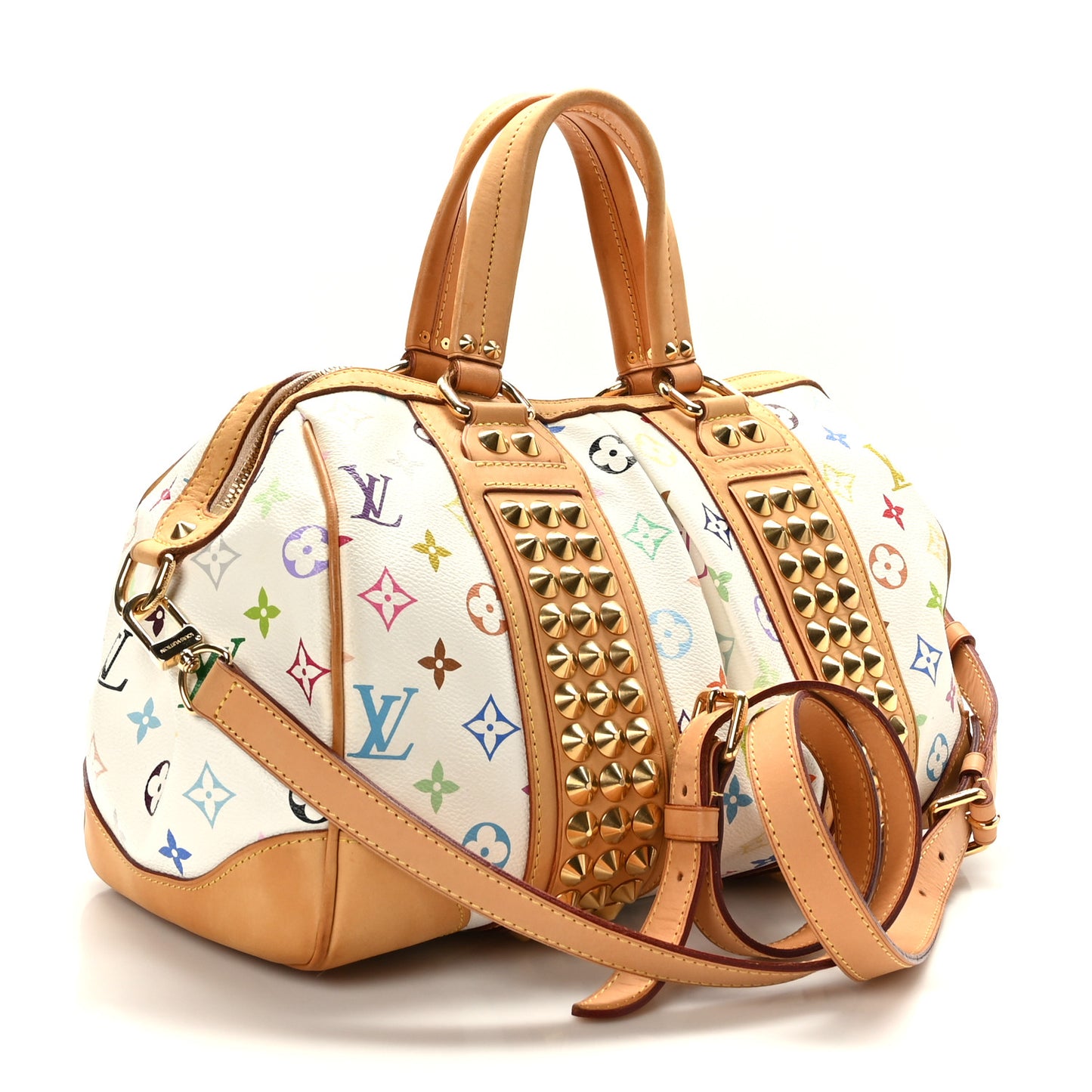 Monogram Multicolor Courtney MM White