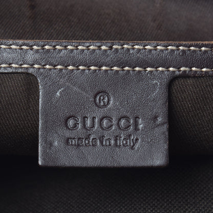 Gucci GG Supreme Monogram Belt Bag Dark Brown 6 of 10