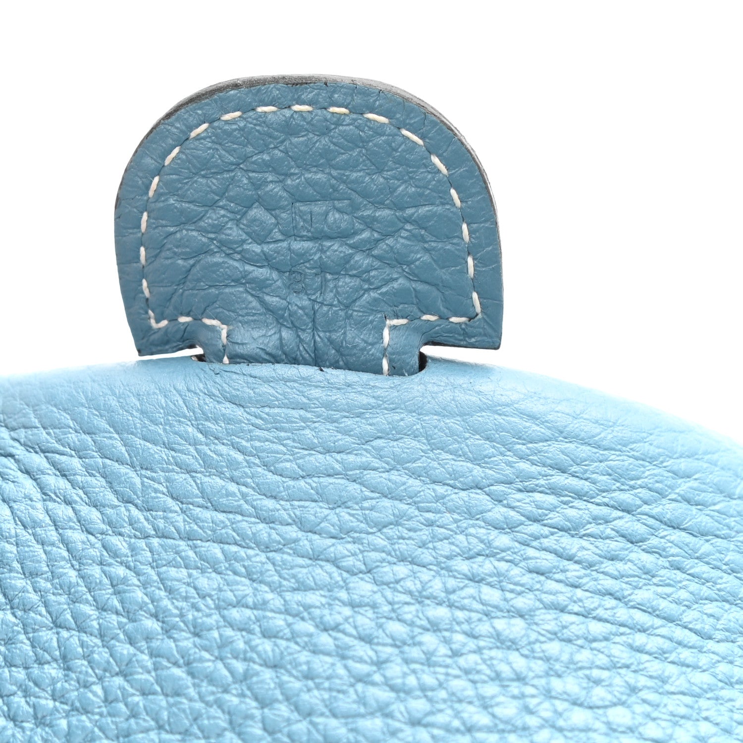 Hermes Taurillon Clemence Evelyne III GM Blue Jean 6 of 10