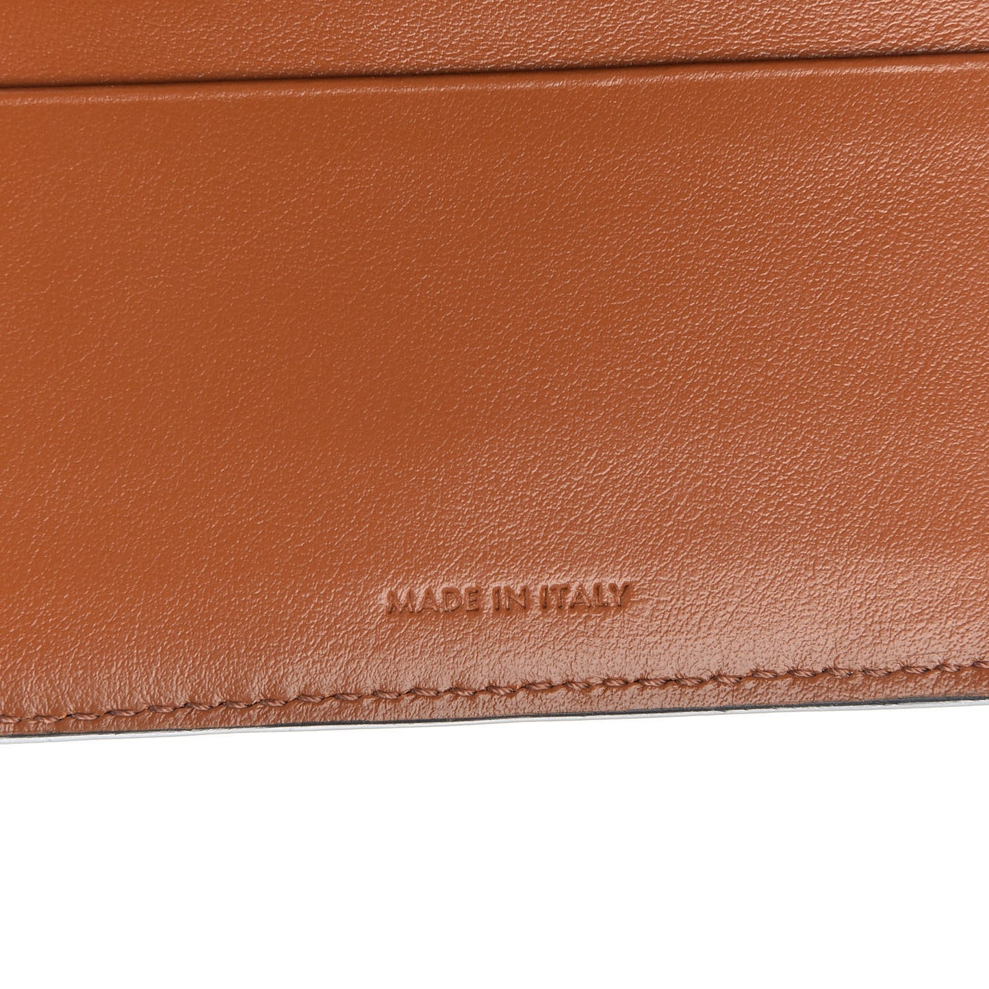 Canvas Triomphe Small Strap Wallet Tan